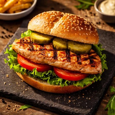 Chick fil a grilled chicken sandwhich