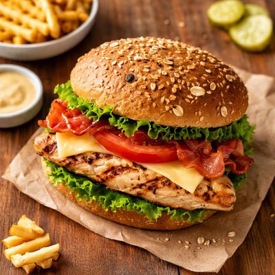Chick fil a grilled club sandwich