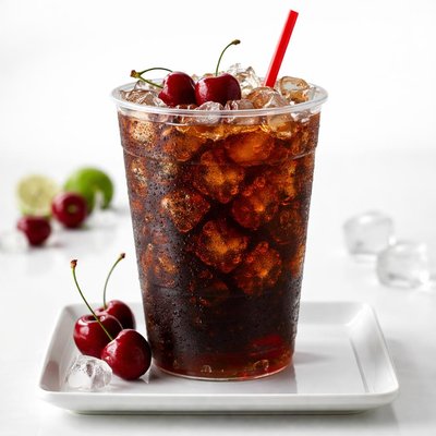 Chick fil a large cherry coke