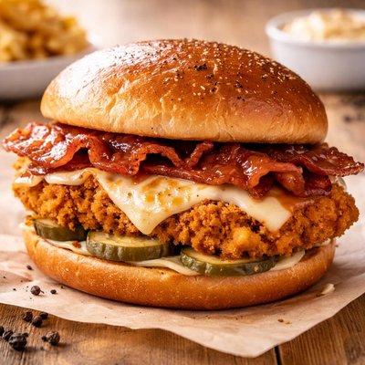 Chick fil a maple bacon pepper sandwhich