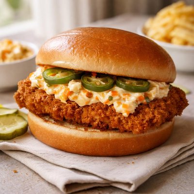 Chick fil a pimento cheese sandwich