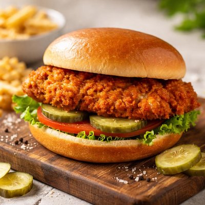 Chick fil a sandwhich