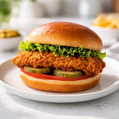 Chick fil a sandwich