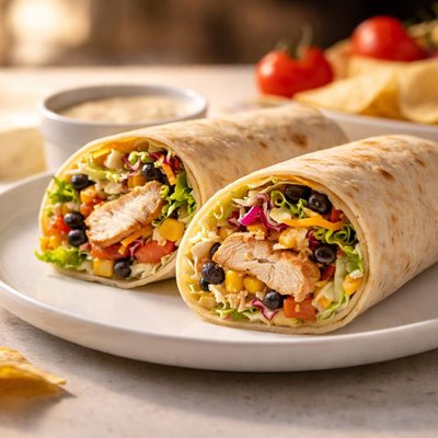 Chick fil a southwest chicken wrap