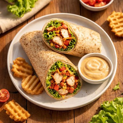 Chick fil a spicy chicken wrap