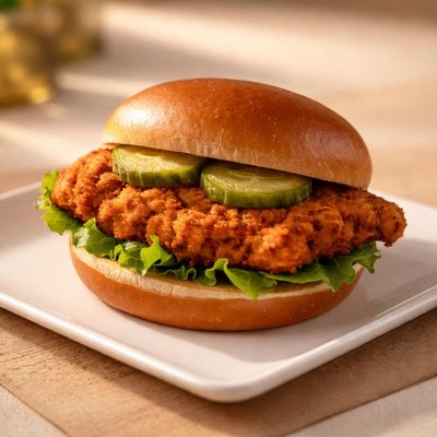 Chick fil a spicy sandwhich