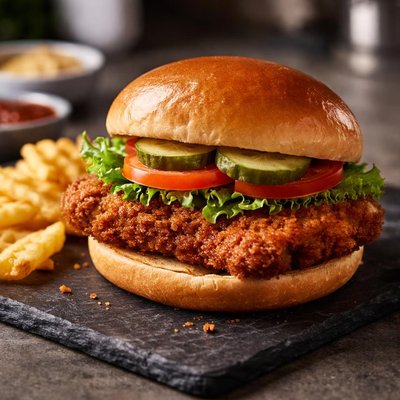 Chick fil a spicy sandwich