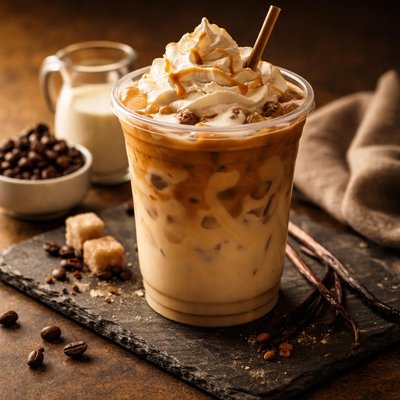 Chick fil a vanilla iced coffee
