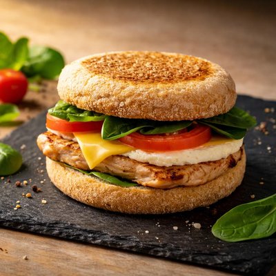 Chick fila egg grill white