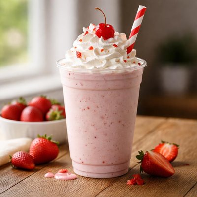Chick filla strawberry milkashake