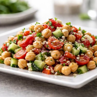 Chick pea salad