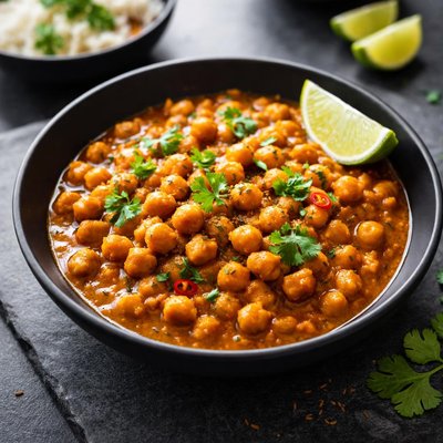 Chick peas curry