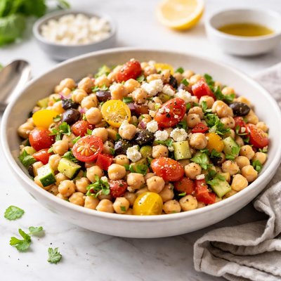 Chick peas salad