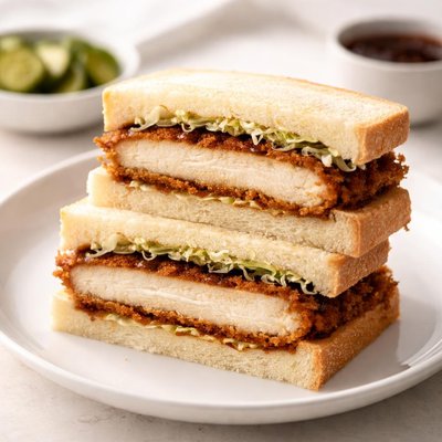 Chicken-katsu sando
