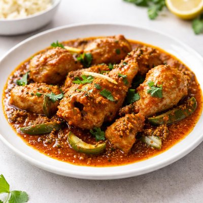 Chicken achar curry