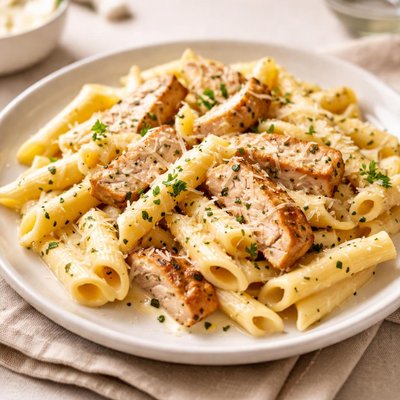 Chicken alfredo penne