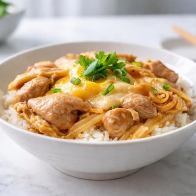 Chicken and egg don buri