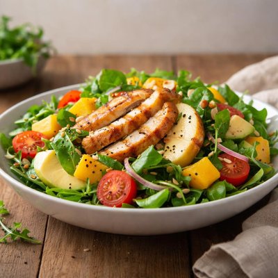Chicken and mango salad