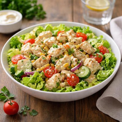 Chicken and mayo salad