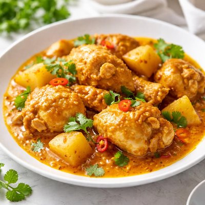 Chicken and potato curry