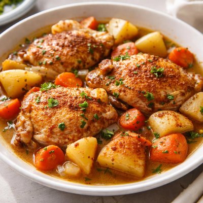 Chicken and potato stew