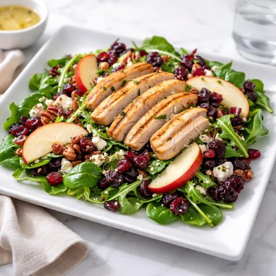 Chicken apple cran salad