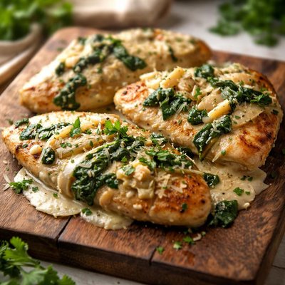 Chicken artichoke spinach