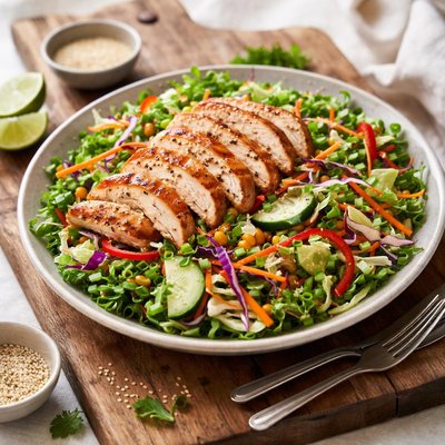 Chicken asian salad