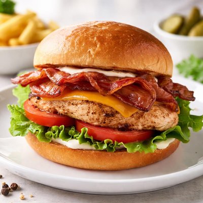 Chicken bacon sandwich