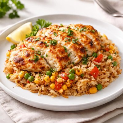 Chicken baked rice