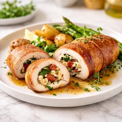 Chicken ballotine