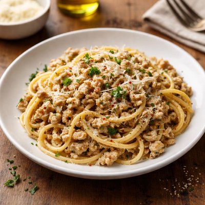 Chicken bolognese bianco