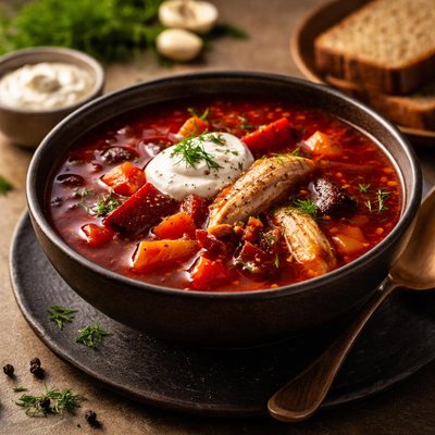 Chicken borsch