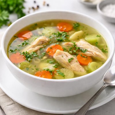 Chicken bouillon