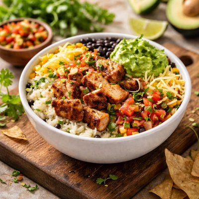 Chicken bowl el pollo loco