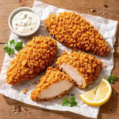 Chicken breast from kentury fried chicken