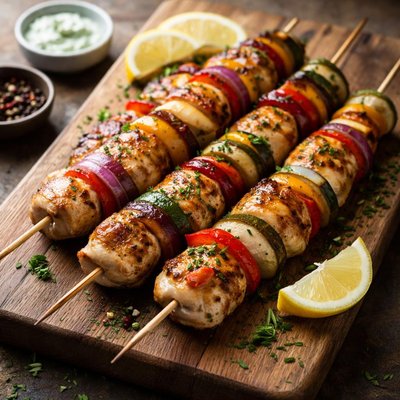 Chicken breast kabob