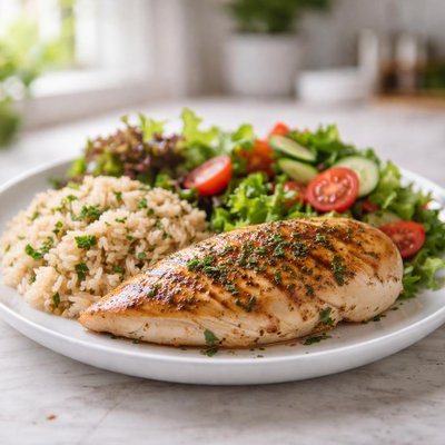 Chicken breast lunch