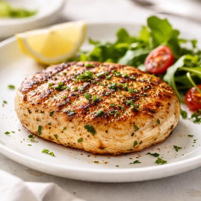 Chicken breast patty
