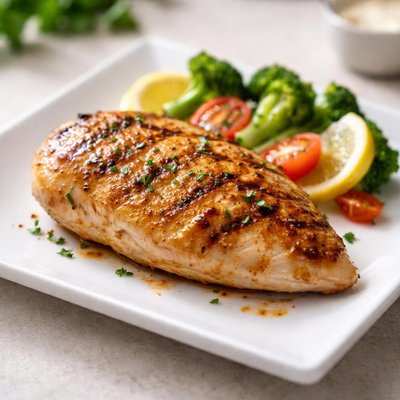 Chicken breast portion