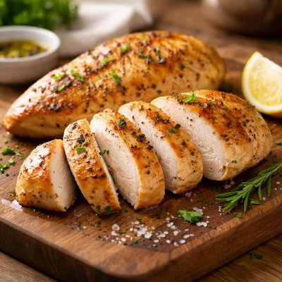 Chicken breast roasted no skin