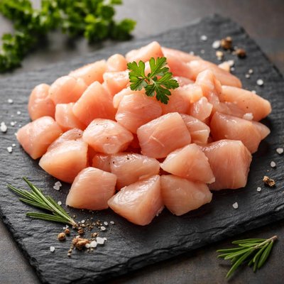 Chicken breast skinless chopped