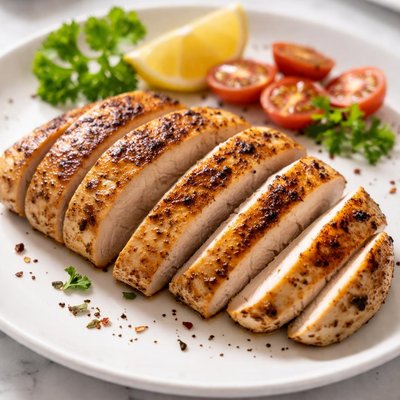 Chicken breast slice