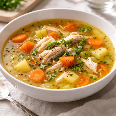 Chicken breast soup