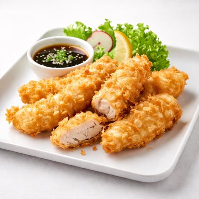 Chicken breast tempura