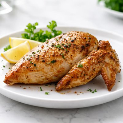 Chicken breast with wings