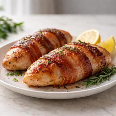 Chicken breast wrapped in bacon