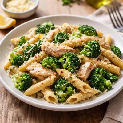 Chicken broccoli pasta
