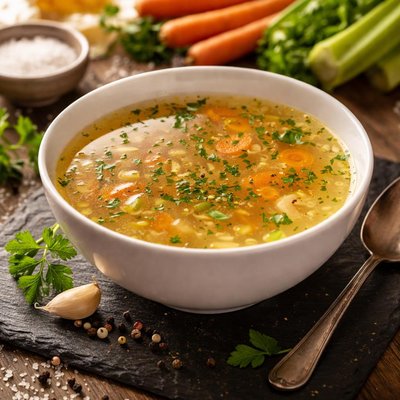Chicken broth low sodium