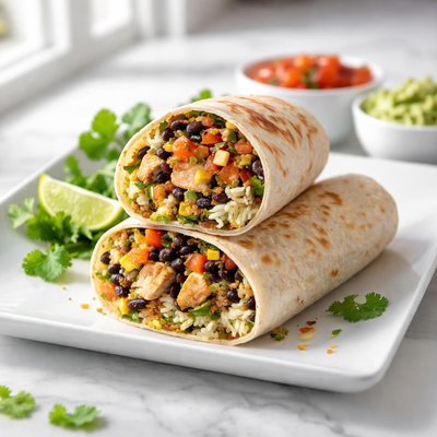 Chicken burrito chipotle